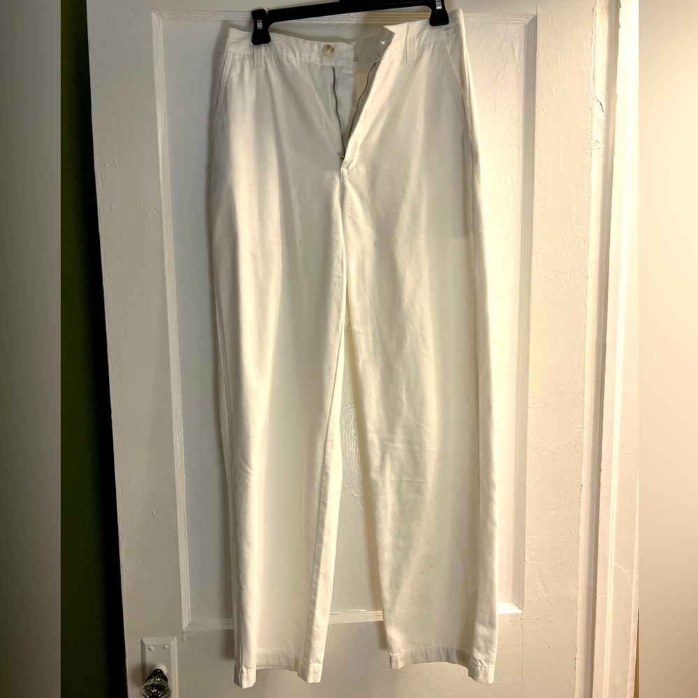 Aritzia Sunday Best size 6 straight/wide leg white pants